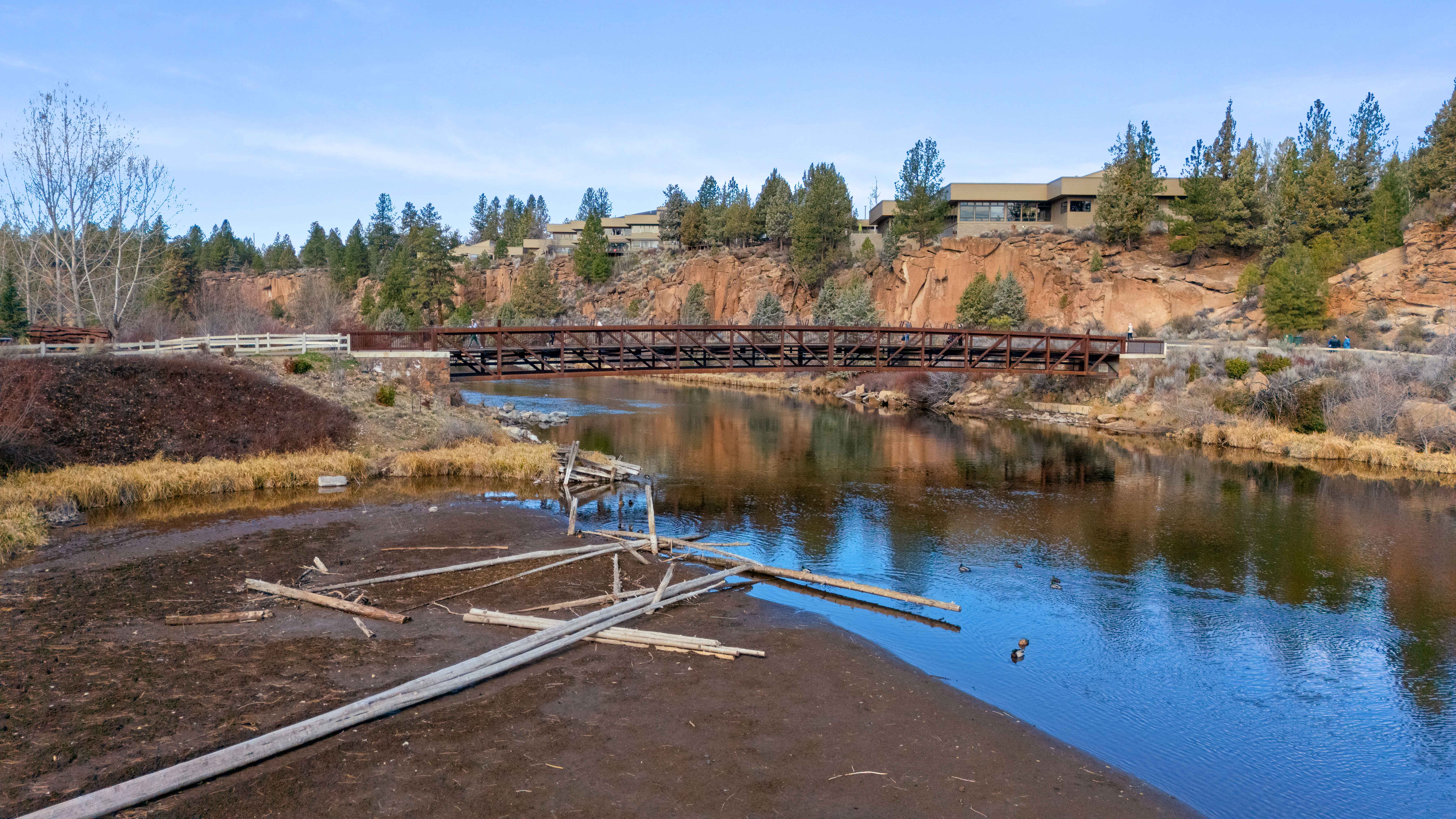 Farewell Bend Bridge Aerial 15