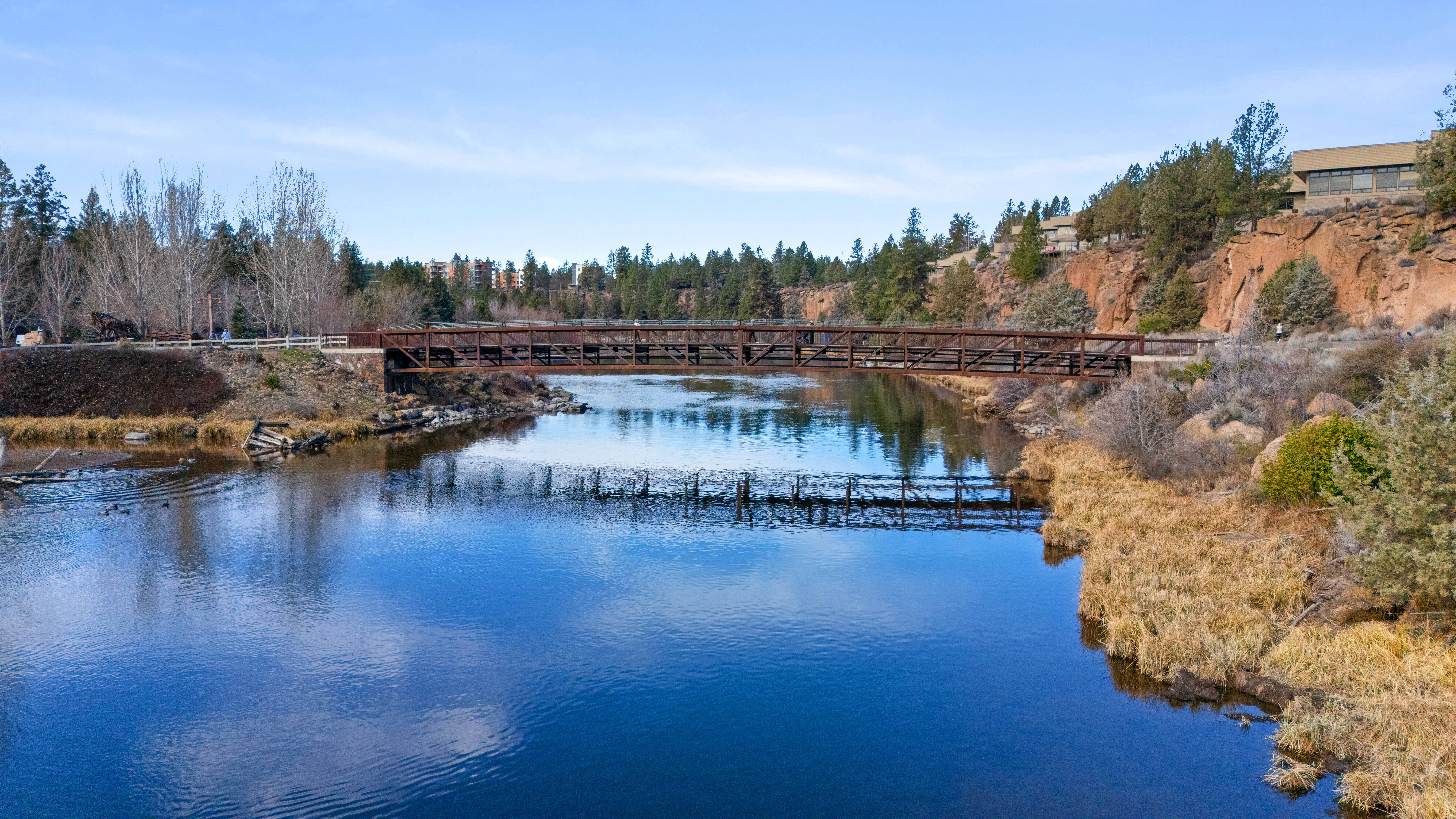 Farewell Bend Bridge Aerial 16