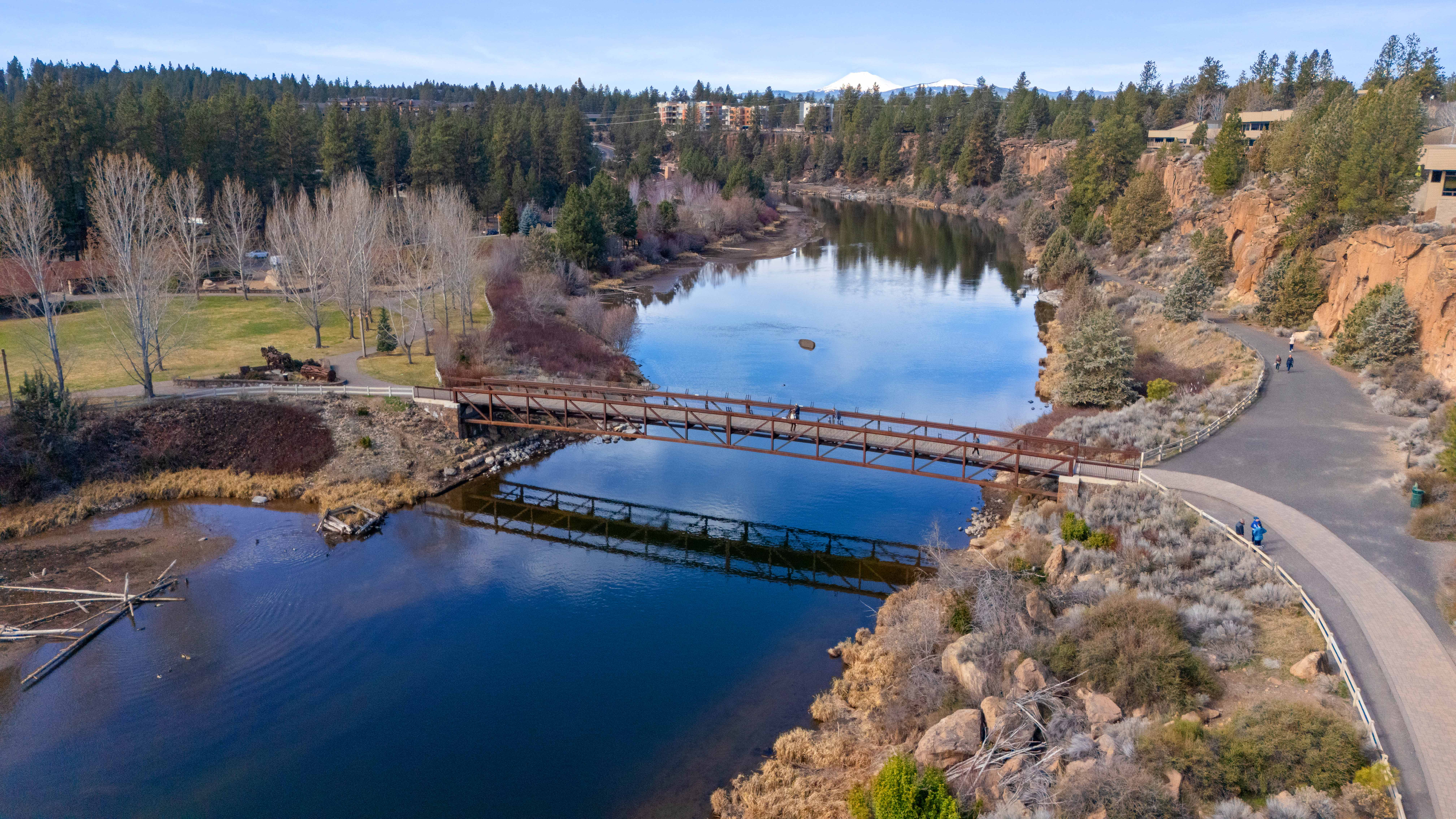 Farewell Bend Bridge Aerial 17