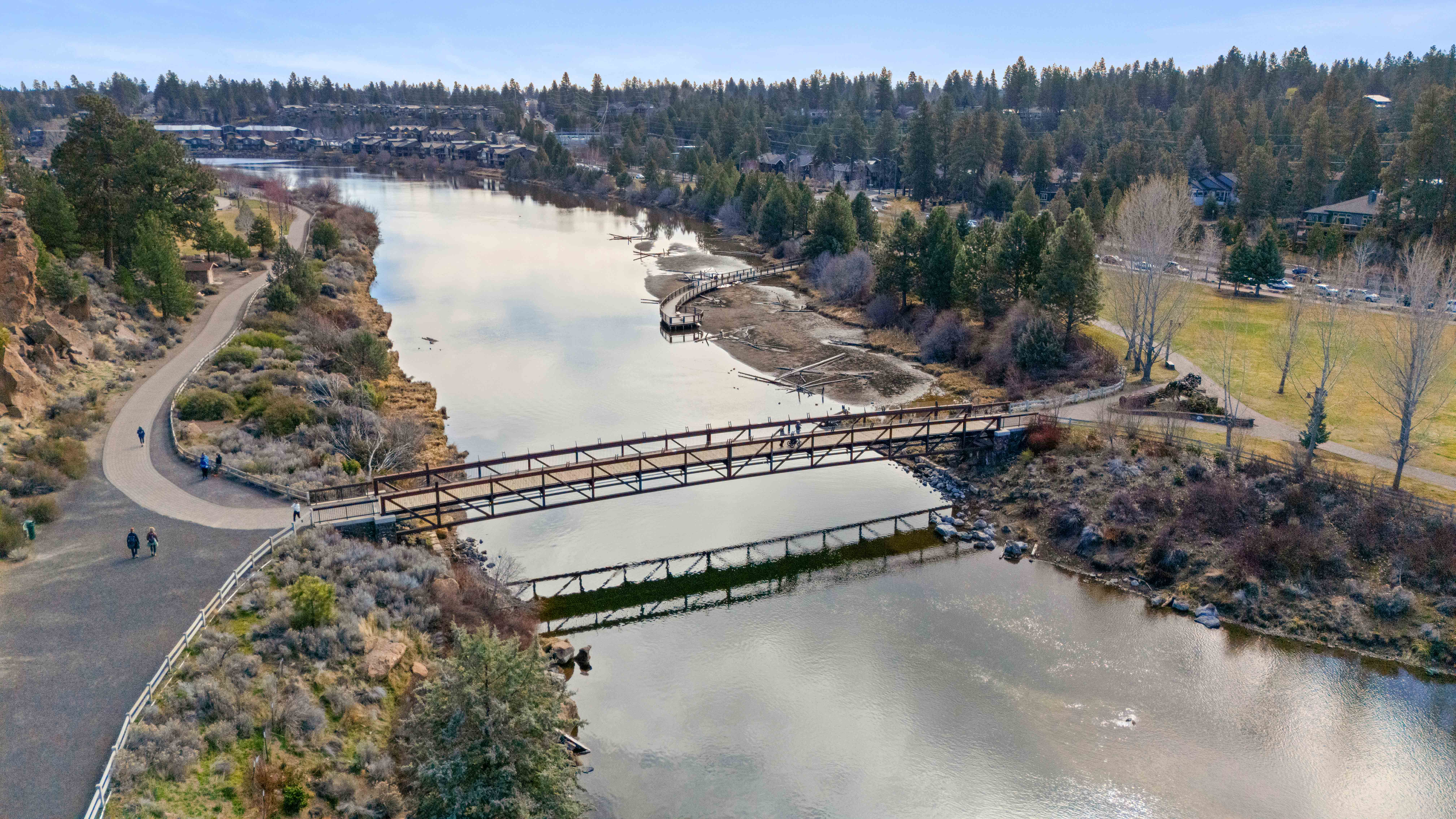 Farewell Bend Bridge Aerial 18