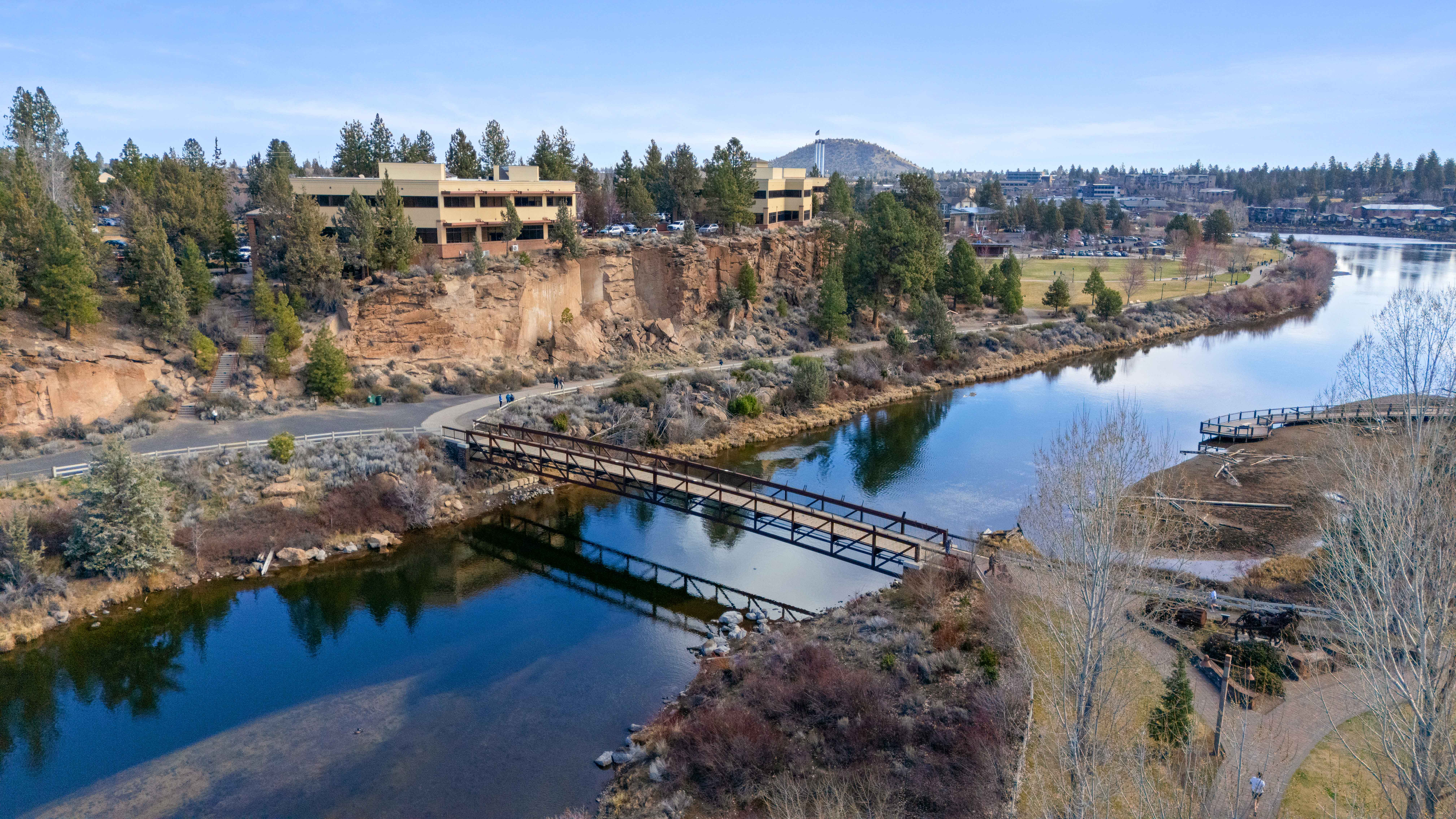 Farewell Bend Bridge Aerial 19