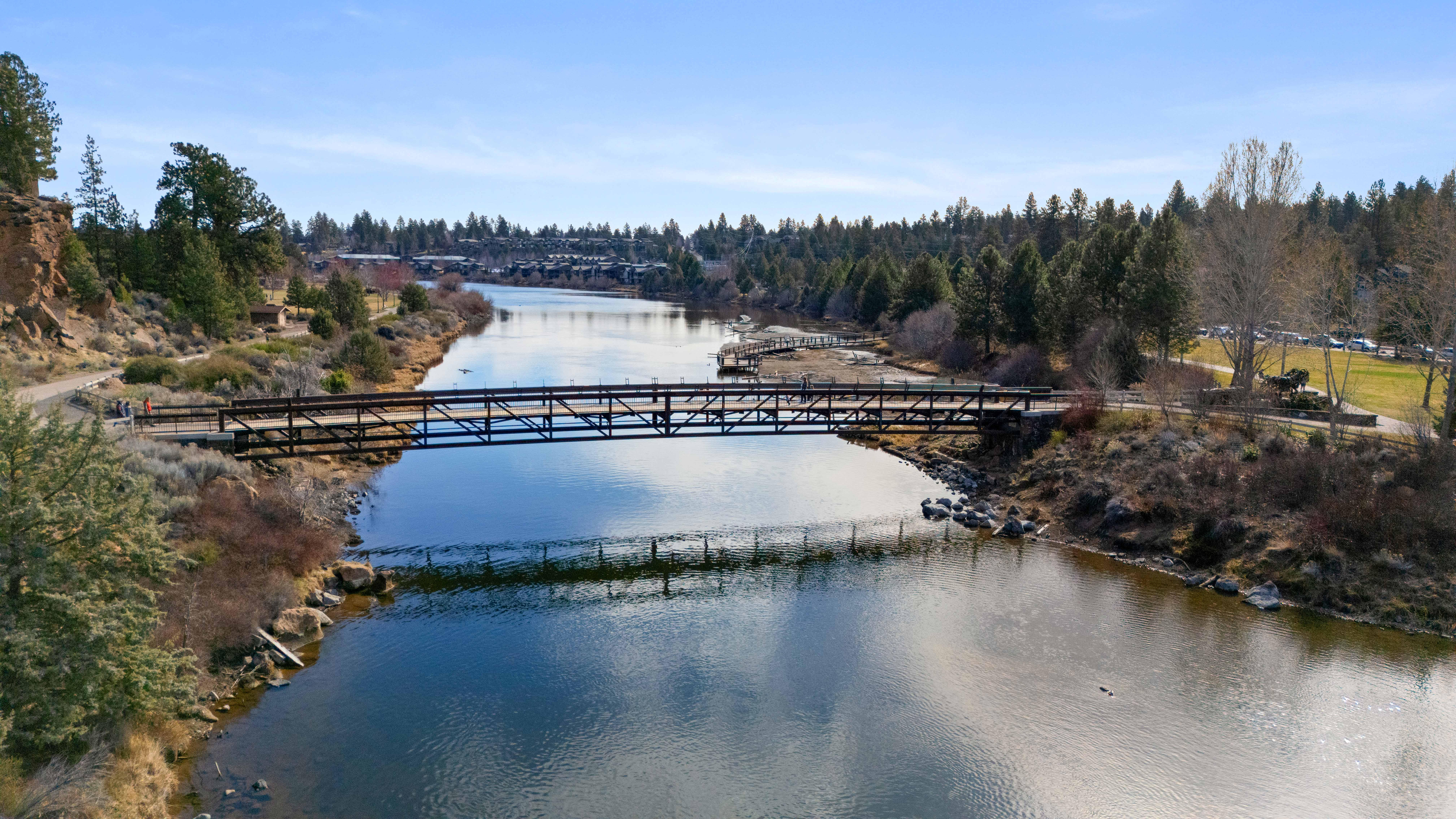 Farewell Bend Bridge Aerial 7