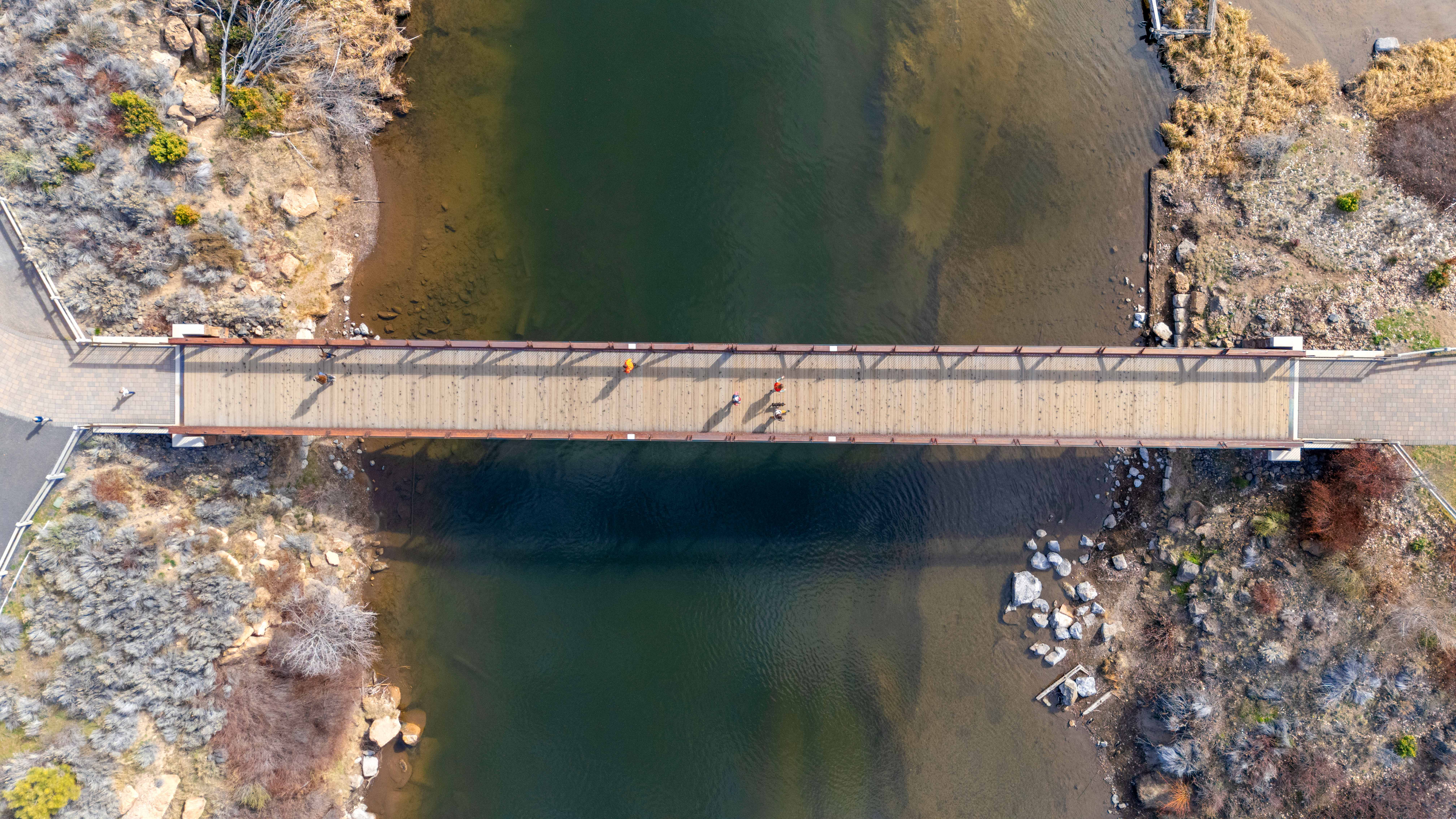 Farewell Bend Bridge Aerial 8