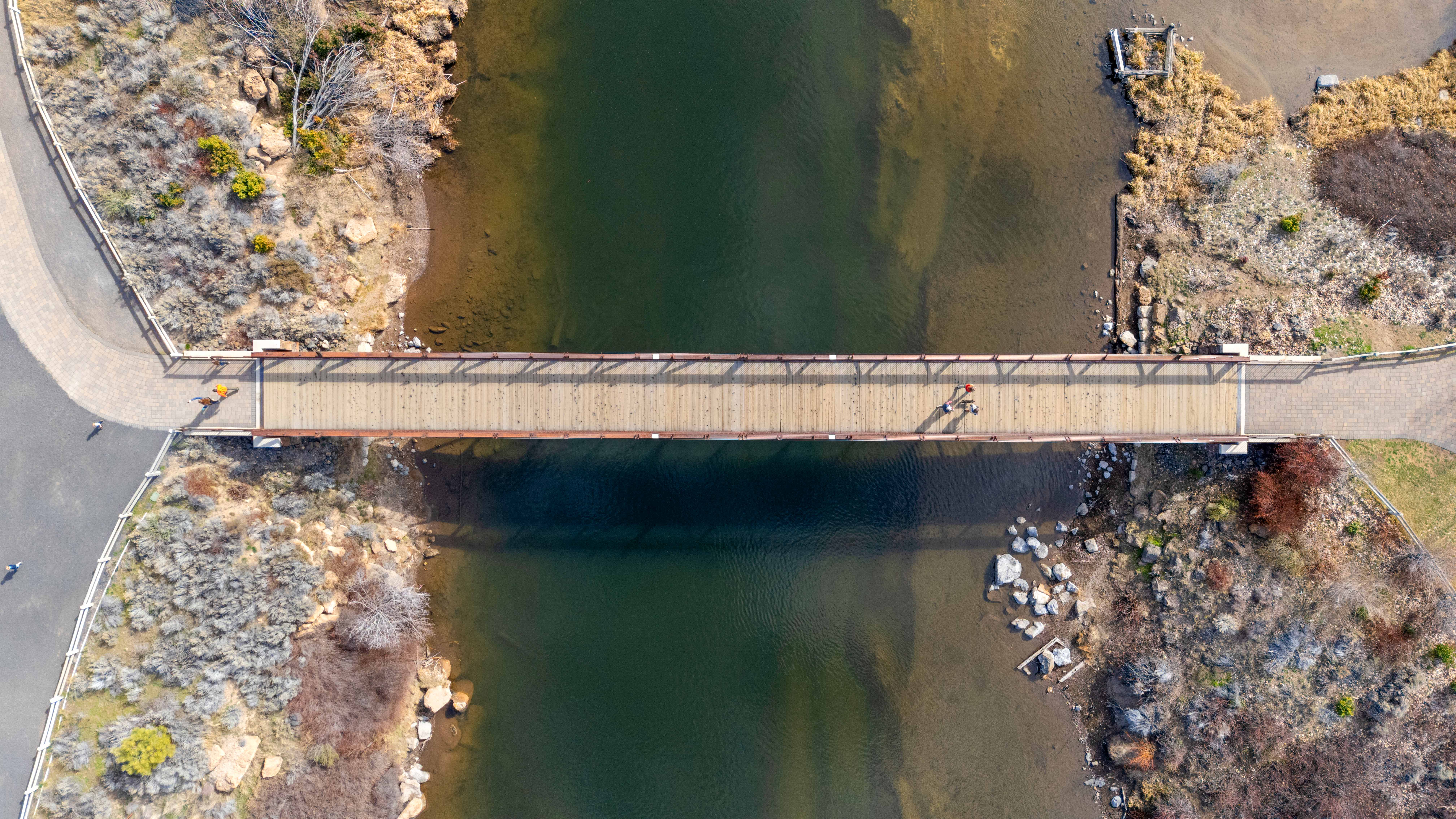 Farewell Bend Bridge Aerial 9