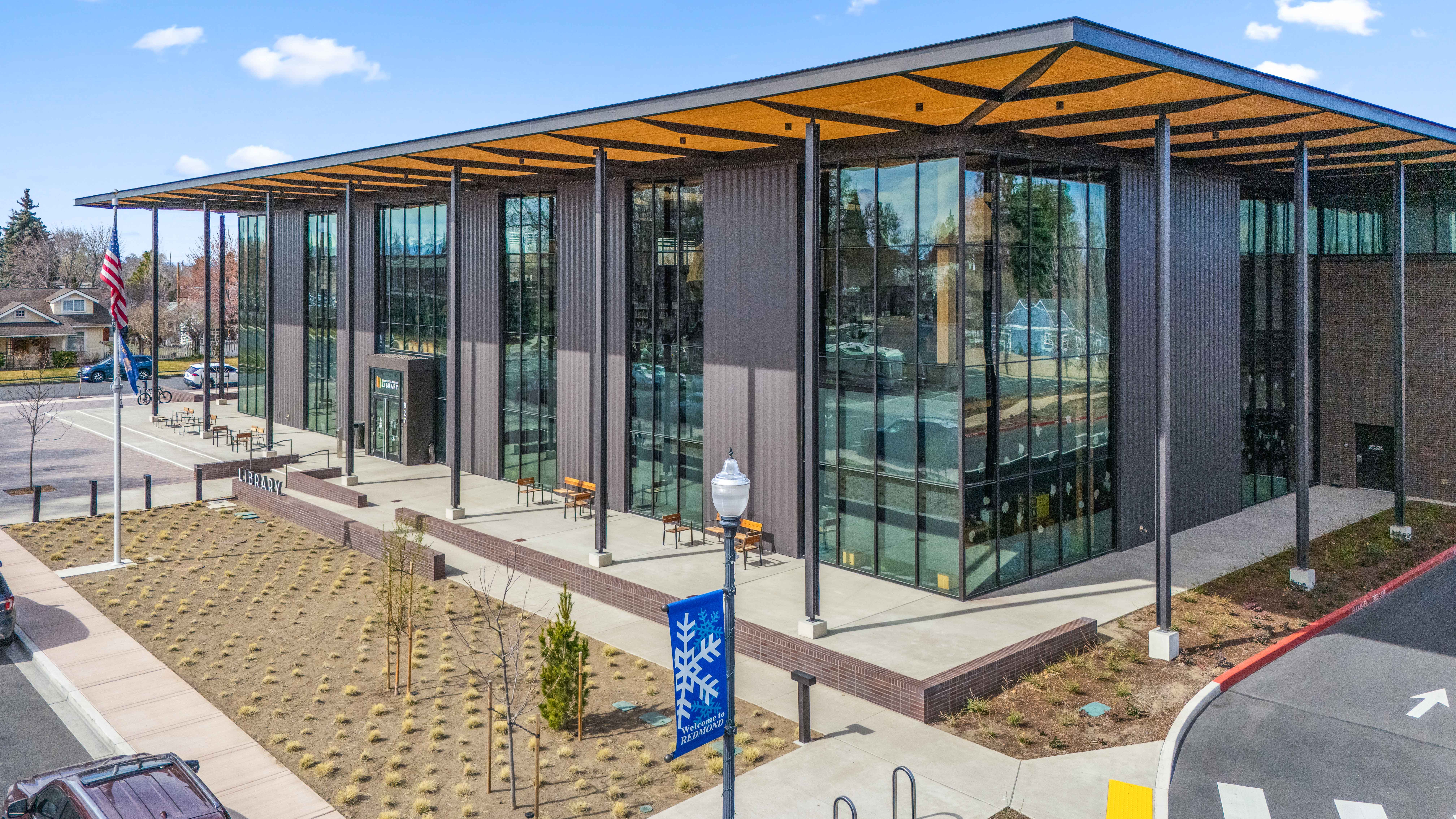 Redmond Library Aerial 10