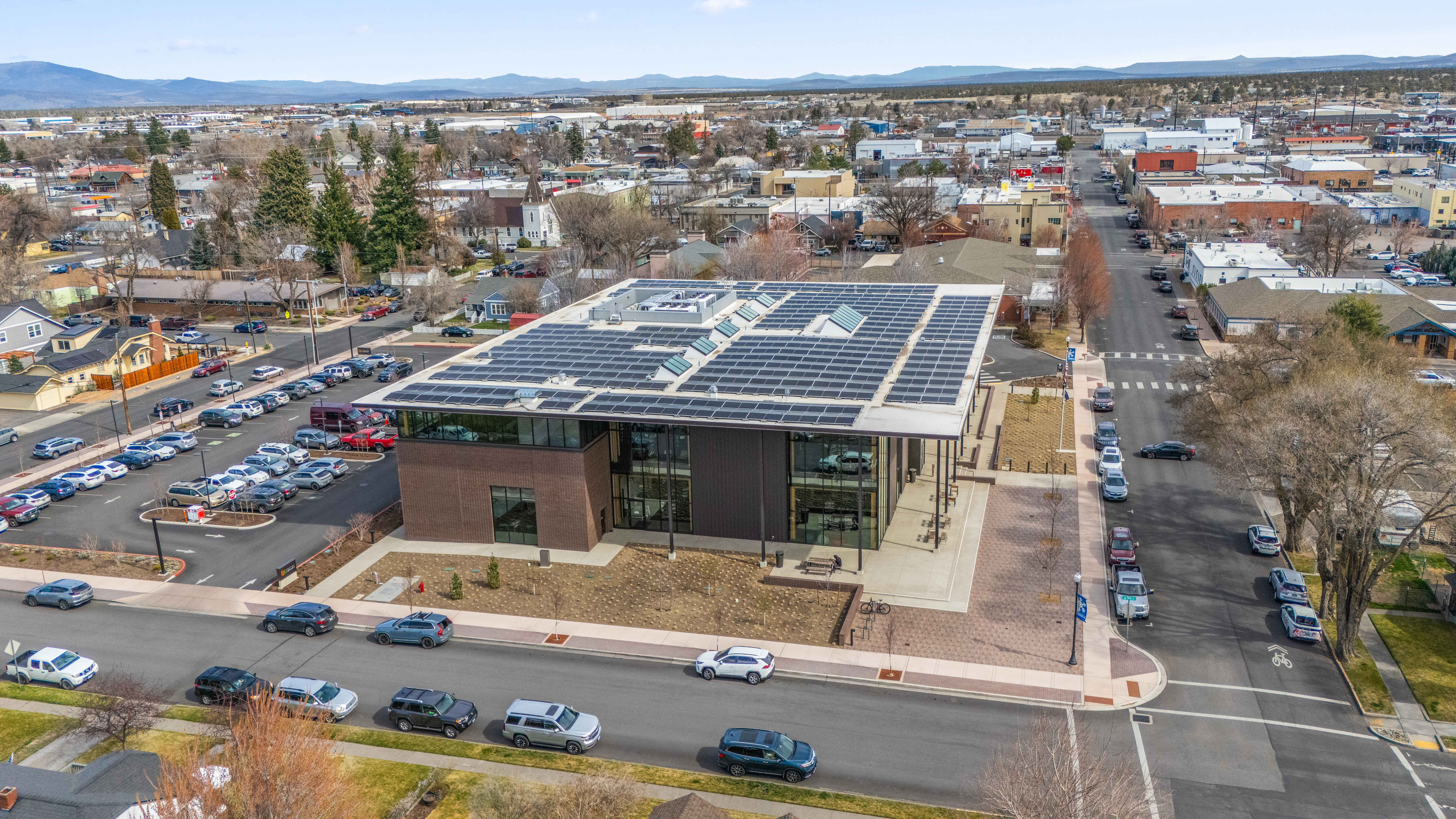 Redmond Library Aerial 2