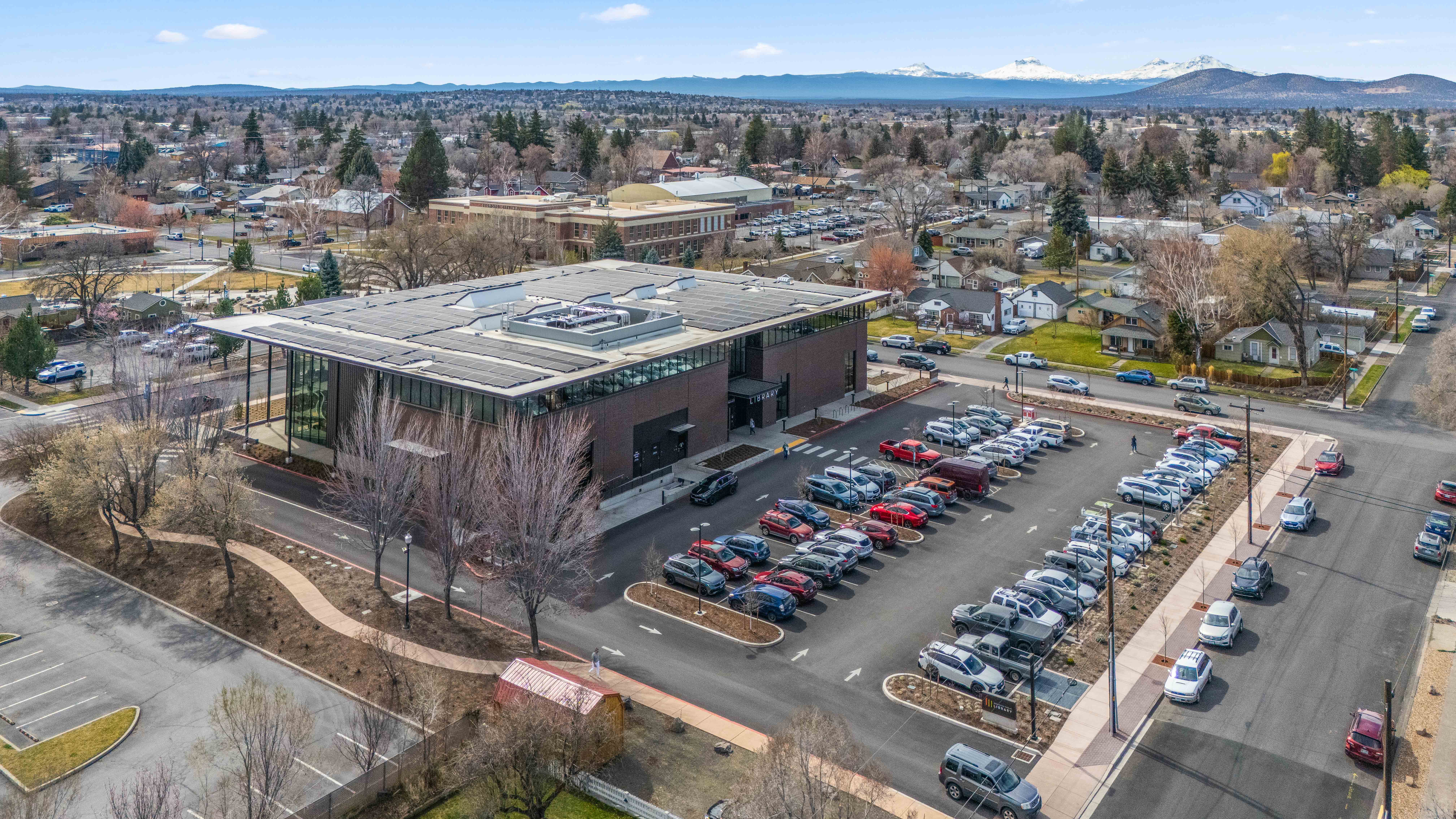 Redmond Library Aerial 4
