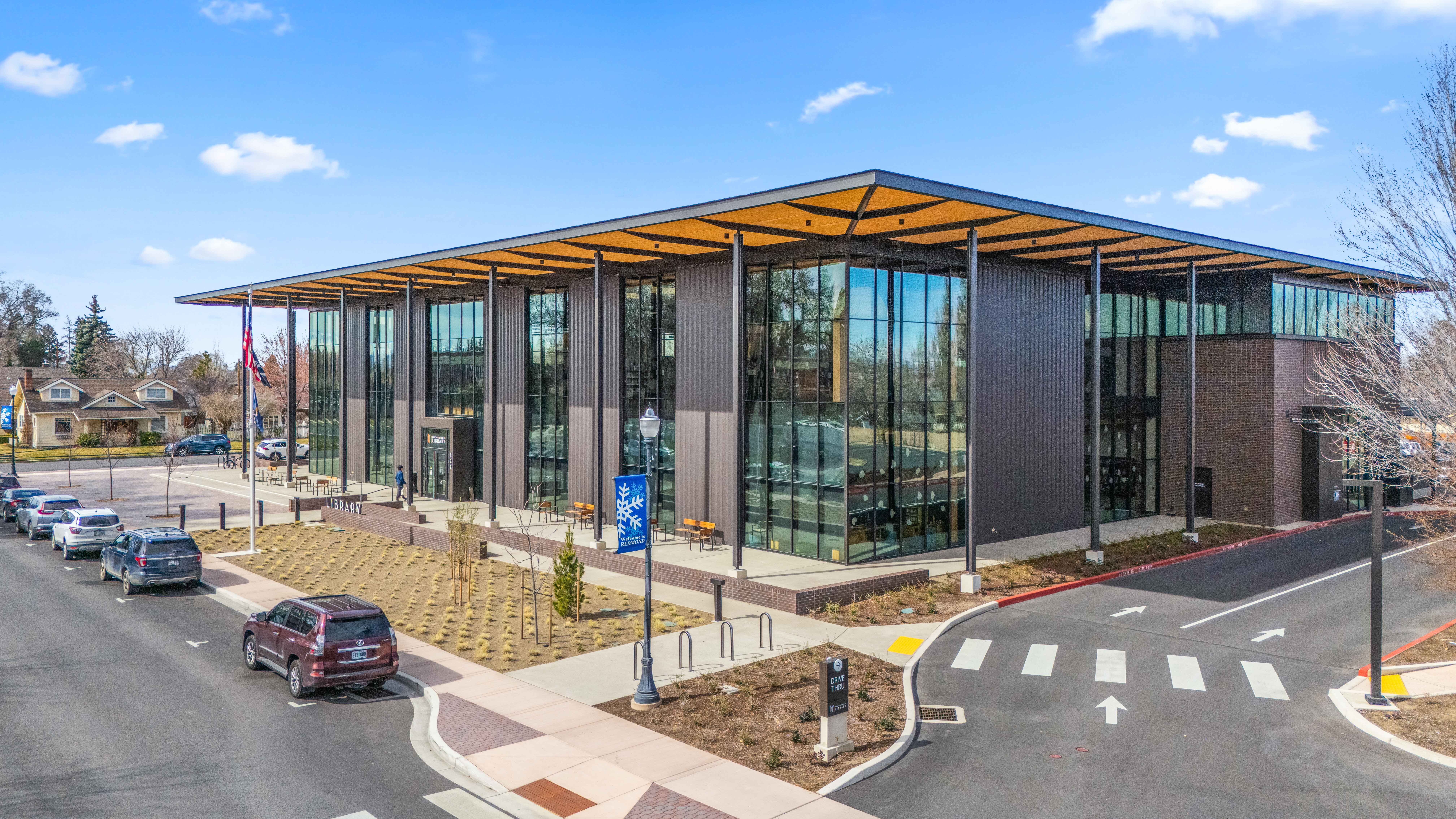 Redmond Library Aerial Hero